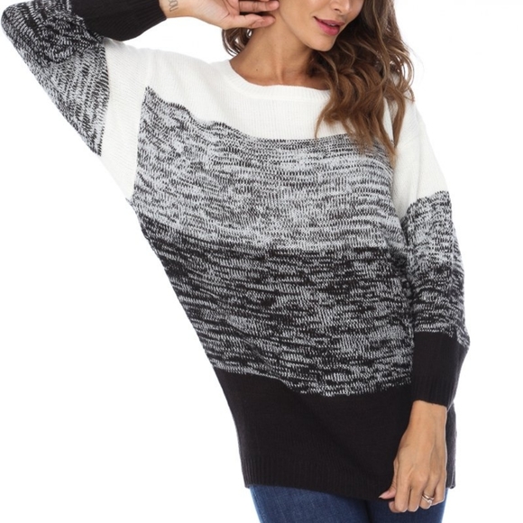 Multiblock Color Sweater - Picture 2 of 3